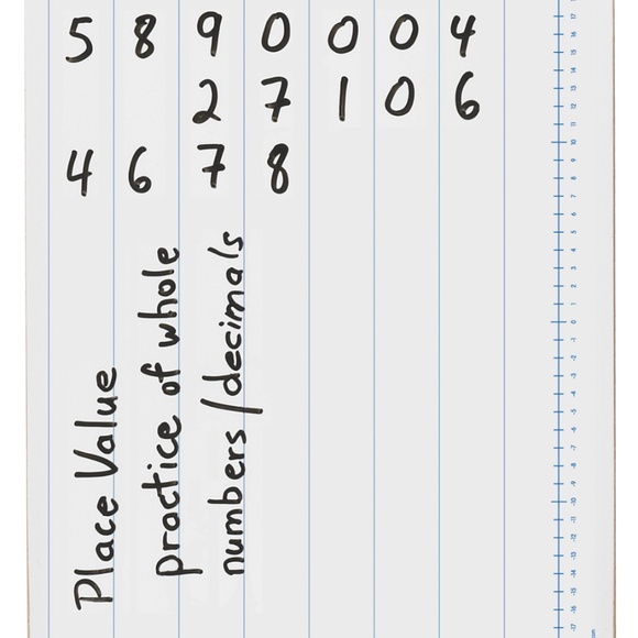 NIB EAI Education Dry-Erase Boards, 2-Sided, Place Value: Millions - Set of 10 - Picture 3 of 6